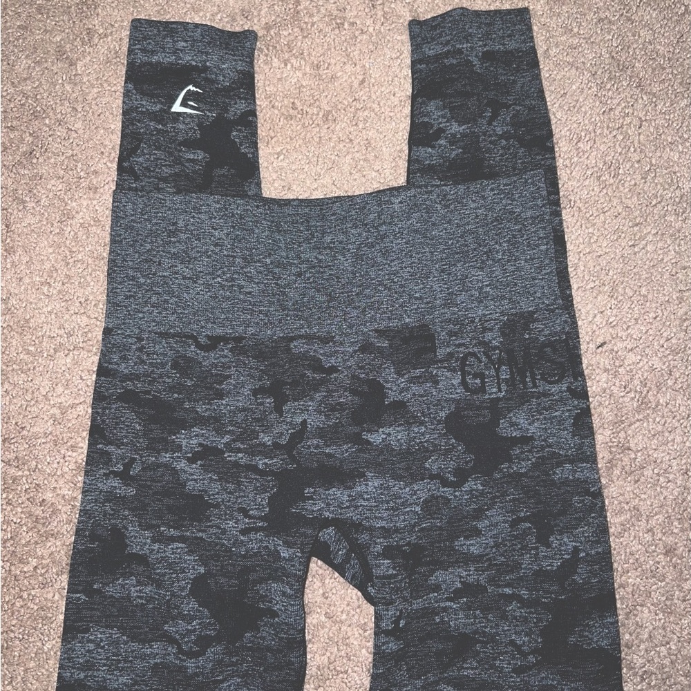 Gymshark black camo leggings